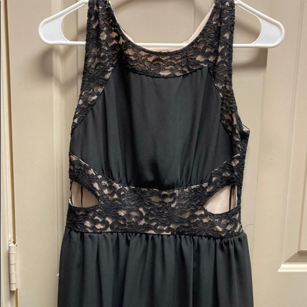 Knee high evening dress